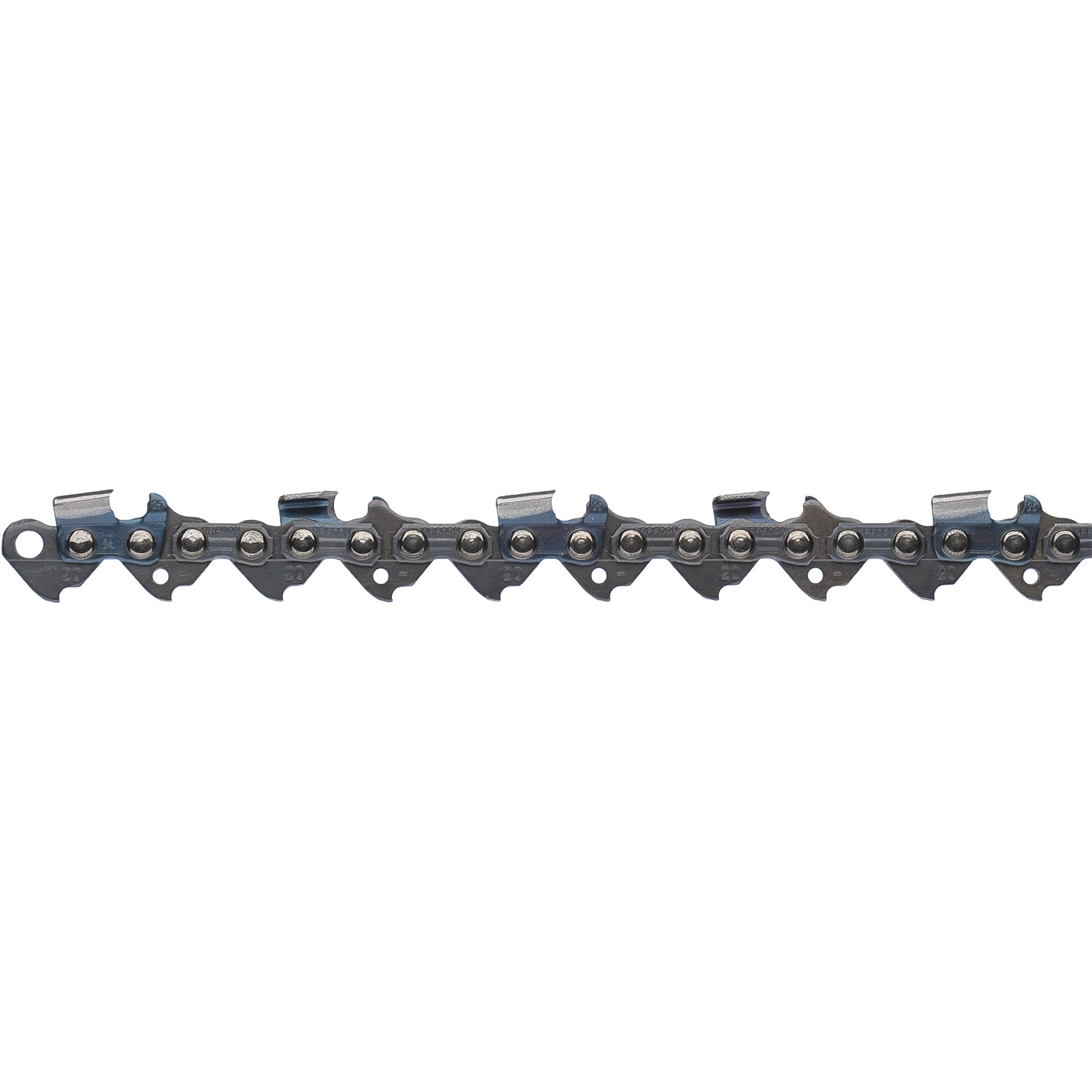 Oregon, ControlCut 20BPX Chainsaw Chain, Bar Length 18 in, Pitch 0.325 in, Gauge 0.050 in, Model# 20BPX072G